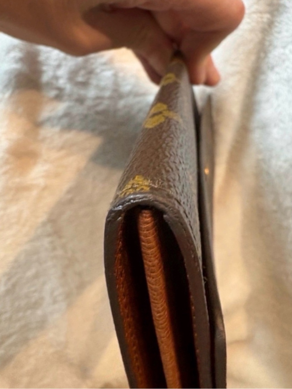 Louis Vuitton Authenticated-Long Wallet-COA-“80s Vintage Box+Dust bag - Picture 13 of 15